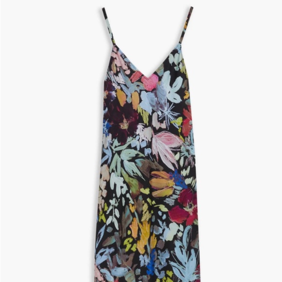 Ted Baker Printed Slip Midi Dress - Picture 3 of 5